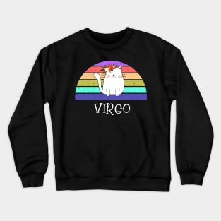 Cat Horoscope Virgo Crewneck Sweatshirt